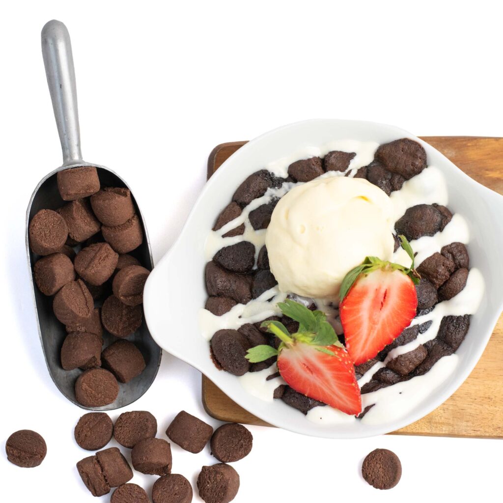 47602 Bling Premium Choc Brownie Cookie Dough Frozen Pieces 18kg