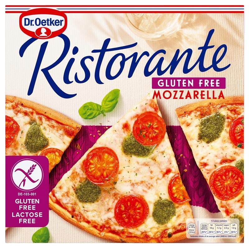 98165 Ristorante Mozzarella Gluten Free