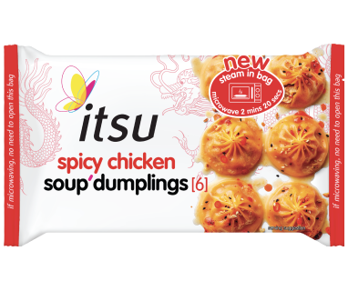 76240 ITSU Spicy Chicken Soup Dumplings