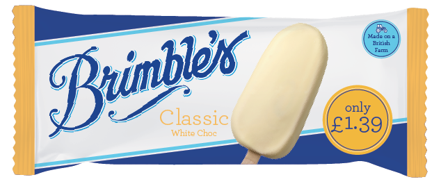 76579 PM 1.39 Brimbles Classic White Chocolate Sticks
