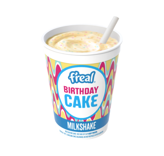 87094 F'Real Birthday Cake Milkshake