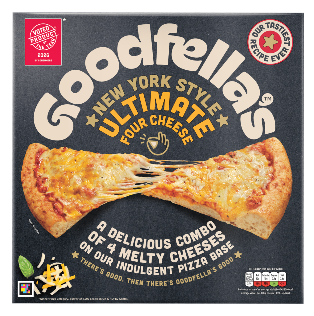 10918 Goodfellas New York Style Ultimate 4 Cheese Pizza
