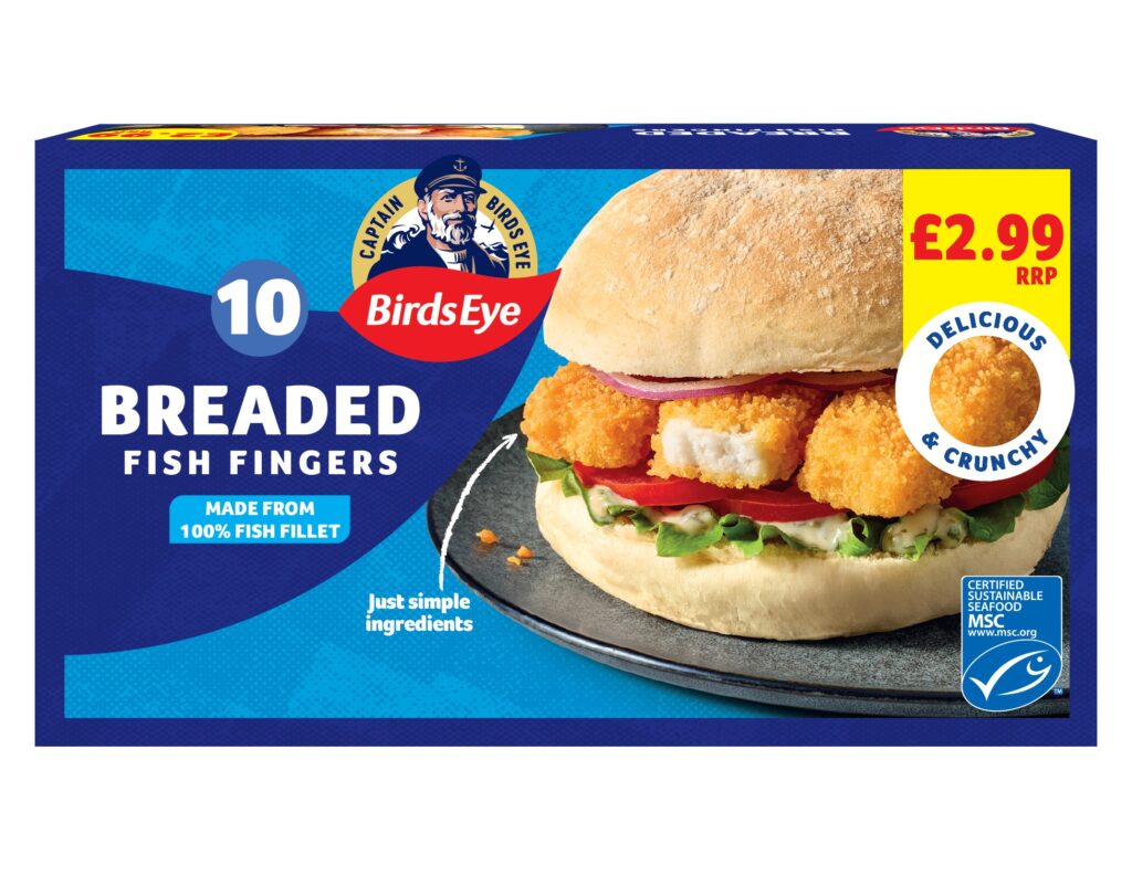 25945 PM 2.99 Birds Eye 10 Breaded Fish Fingers