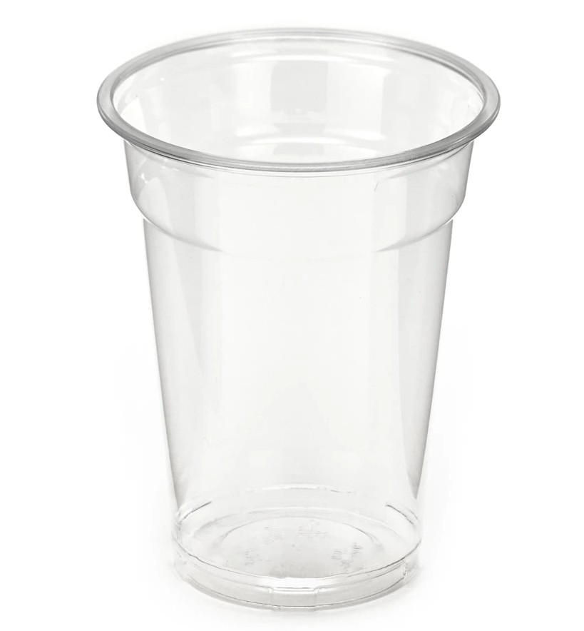 84591 GoPak 9oz Clear PET Smoothie Slush Ice Coffee Cup CASE