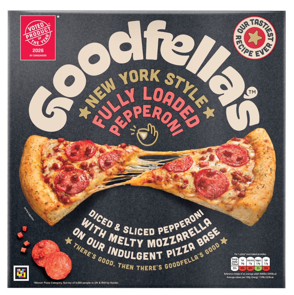 85864 Goodfellas New York Style Loaded Pepperoni Pizza