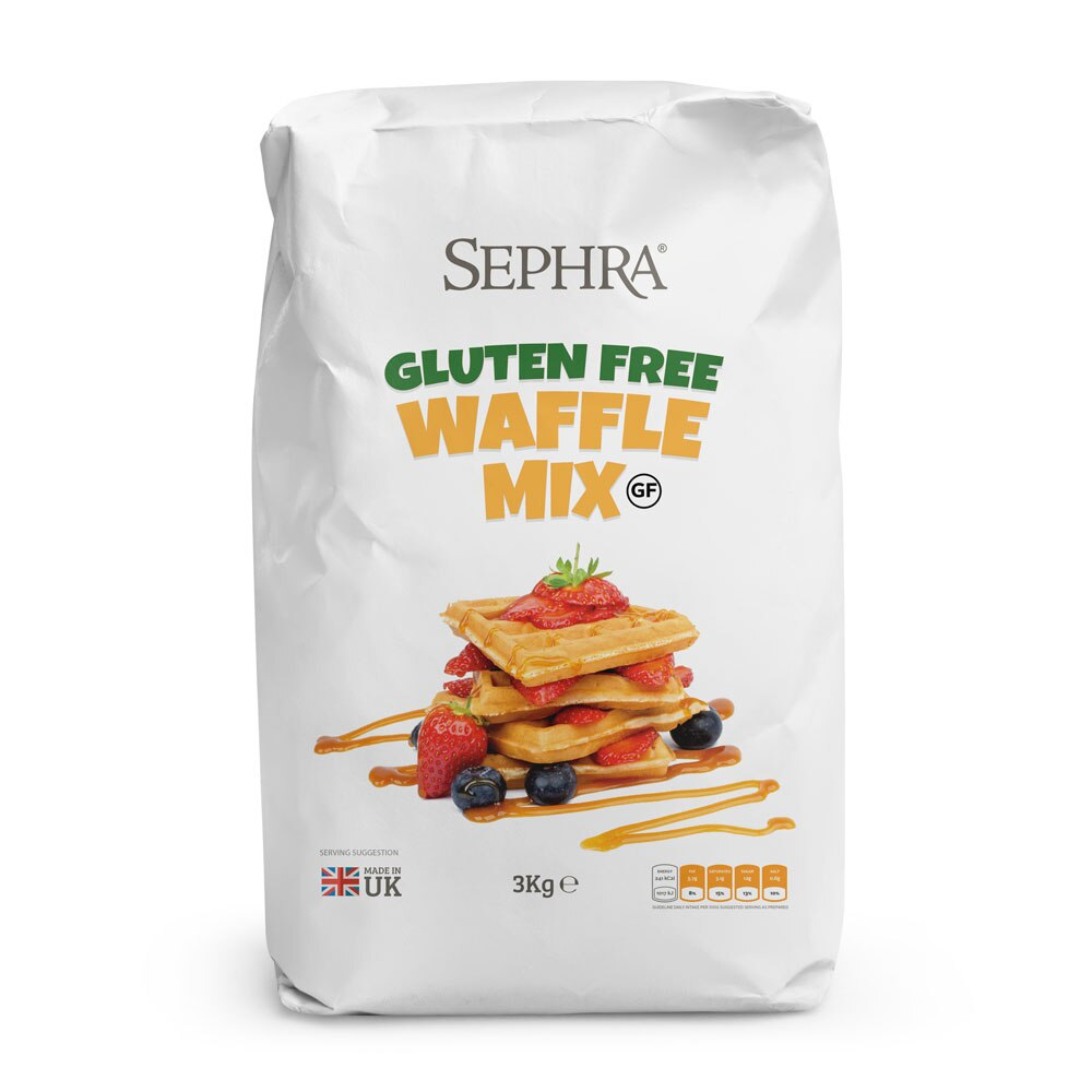 Sephra Gluten Free Waffle Mix CASE