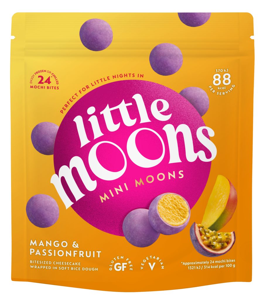 17586 Mini Moons Mango and Passionfruit Cheesecake Minis