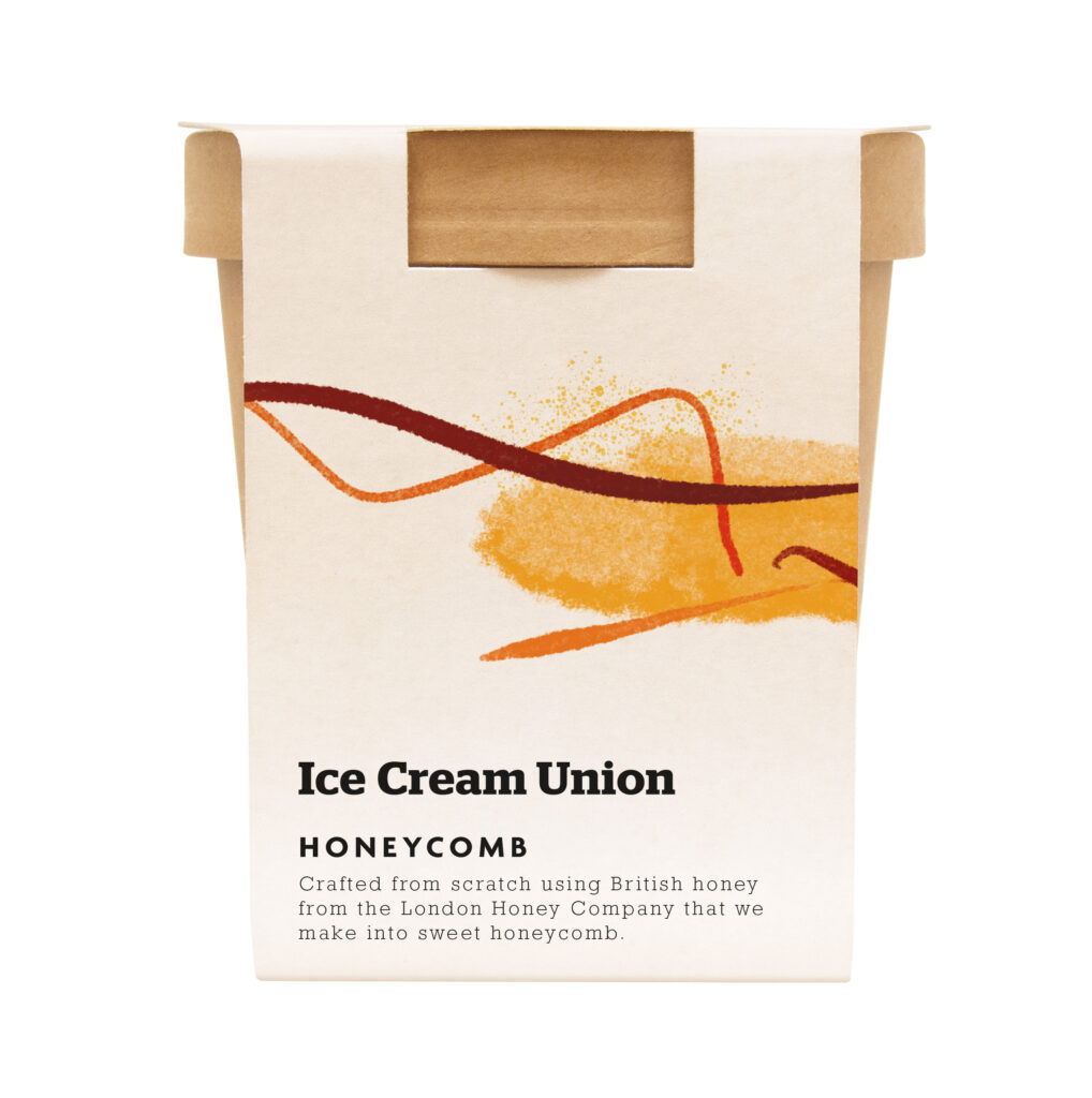 32729 Ice Cream Union Honeycomb Tub