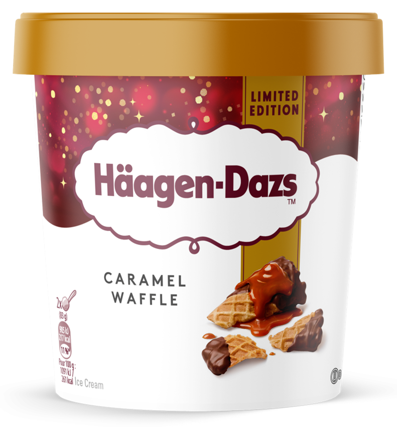 39828 Haagen-Dazs Caramel Waffle