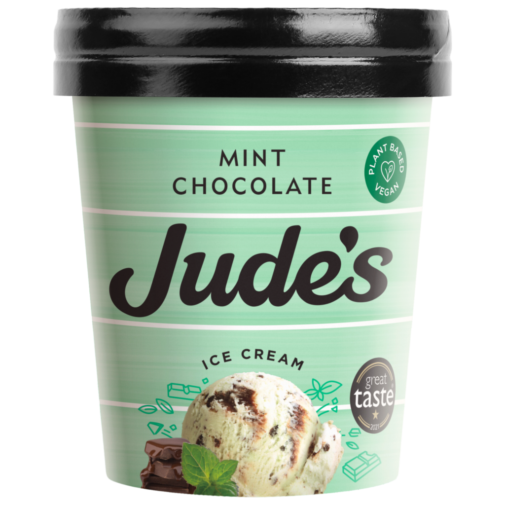 64787 Judes Plant Based Mint Chocolate Tub