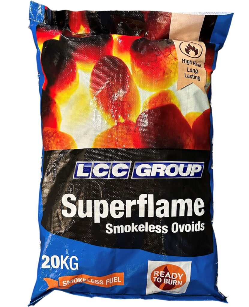 11396 SuperFlame Ovoids Smokeless Fuel 20kg