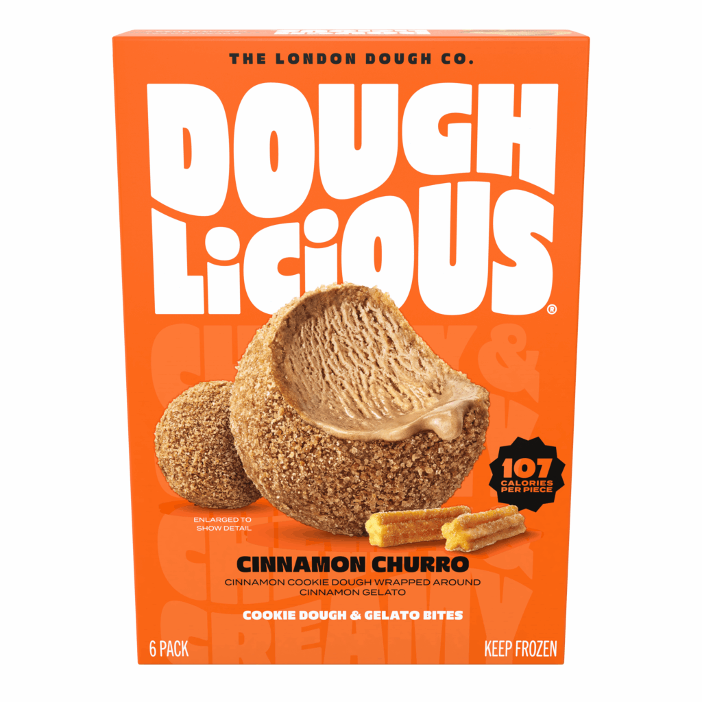 45439 Doughlicious Cinnamon Churro Cookie Dough Gelato Bites