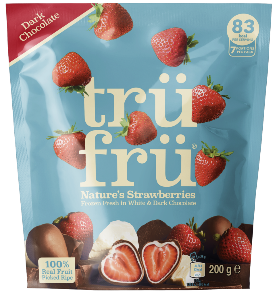 93307 TruFru Strawberries in White and Dark Chocolate